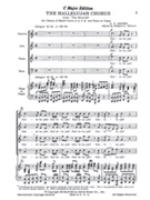 Hallelujah Chorus From Messiah by Handel George Frideric - Palmer Willard A - C Major for SATB