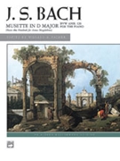 Musette In D Major BWV 126 by Bach Johann Sebastian - Palmer - for Piano