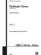 Hallelujah Chorus From "Mount Of Olives" by Beethoven Ludwig van for SATB
