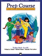 Alfred Basic Technic Book Level Prep E for Piano Method