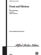 Great & Glorious by Haydn Joseph - Manney Charles - for SATB