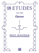 18 Etudes by Jeanjean Paul for Clarinet Method