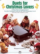 Duets For Christmas Lovers Book 1 by - Goldston Margaret - for 1 Piano 4 Hands