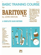 Basic Training Course Bk 1 by Kinyon John for Euphonium Bass Clef