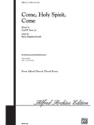 Come Holy Spirit Come by Kupferschmid Steve - Kupferschmid Steve - for SATB