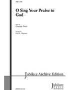 O Sing Your Praise To God by Pitoni Giuseppe - Hopson Hal H - for SATB