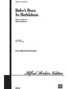 Baby's Born In Bethlehem by Marsh Mary Val for 2-Part