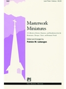 Masterwork Miniatures by - Liebergen Patrick M - for SATB (I)