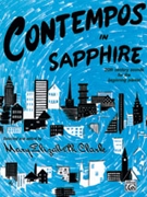Contempos in Sapphire by - Clark Mary Elizabeth - for Piano
