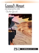 Gounod's Menuet by Gounod Charles for 1 Piano 4 Hands