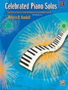 Celebrated Piano Solos Book 4 by Vandall for Piano