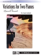 Variations For 2 Pianos by Pancoast for 2 Piano 4 Hands