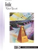 Frolic by Bennett Ronald for Piano