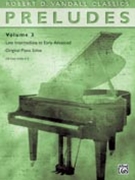 Preludes Volume 3 by Vandall for Piano