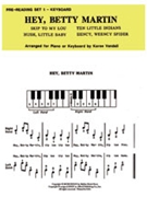 Pre-reading Set 1 Folk Songs by Vandall Karen for Piano