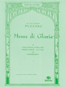 Messa Di Gloria by Puccini Giacomo for SATB