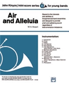 Air & Alleluia by Mozart Wolfgang Amadeus - Kinyon John - for Concert Band