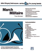 March Militaire by Schubert Franz - Kinyon John - for Concert March