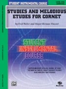Studies & Melodious Etudes Cornet Level 1 by Weber and Vincent for Cornet Method