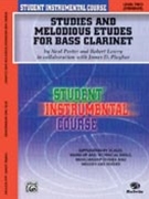 Studies & Melodious Etudes Bass Clarinet Level 2 by Porter Lowry and Ployhar for Bass Clarinet