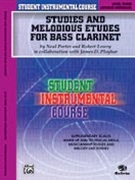 Studies & Melodious Etudes Bass Clarinet Level 3 by Porter Lowry and Ployhar for Bass Clarinet