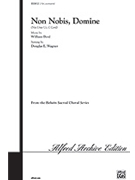 Non Nobis Domine by Byrd William - Wagner - for 2-Part