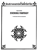 Evening Fantasy by Miller R for Alto Clarinet and Piano