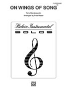 On Wings of Song by Mendelssohn Felix - WeberFred - for Flute