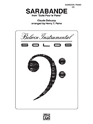 Sarabande (from Suite pour le Piano) by Debussy Claude - Paine Henry - for Bassoon