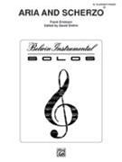 Aria & Scherzo by Erickson Frank - Shifrin David - for Clarinet Solo