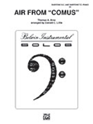 Air From Comus by Arne Thomas - Little Donald - for Euphonium and Piano