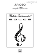 Arioso by Bach Johann Sebastian - Rousseau Eugene - for Alto Saxophone S