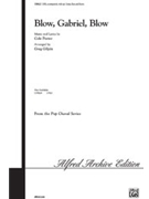 Blow Gabriel Blow by Porter Cole - Gilpin Greg - for SATB