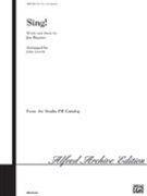 Sing by Raposo Joe - Leavitt John - for 2-Part