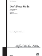 Don't Fence Me In by Porter Cole - Hagemann Philip - for TTBB