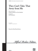 They Can't Take That Away From Me by Gershwin George - Strommen Carl - for SATB