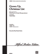Grown Up Christmas List by - Chinn Teena - for 3-Part Mixed