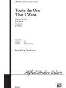 You're The One That I Want by Farrar John - Funk Jeff - for SAB and Piano