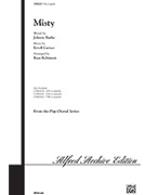 Misty by Garner Erroll - Robinson Russell L - for SAB a cappella