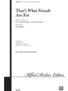 That's What Friends Are For by Sager and Bacharach - Gilpin Greg - for 2-Part