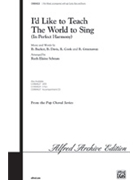I'd Like To Teach The World To Sing by Bill Backer; Billy D - Schram Ruth Elaine - for 3-Part Mixed