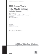 I'd Like To Teach The World To Sing by Bill Backer; Billy D - Schram Ruth Elaine - for 2-Part