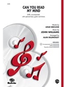 Can You Read My Mind by Williams John - Billingsley Alan - for SATB