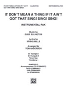 It Don't Mean A Thing (If It Ain't Got That Swing) by Ellington Duke - Anderson Tom - for Instrumental Parts