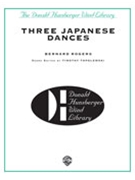 3 Japanese Dances by Rogers Bernard - Topolewski T - for Concert Band