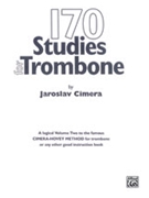 170 Studies For Trombone by Cimera Jaroslav for Trombone Method