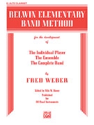 Belwin Elem Band Method by Weber F for Alto Clarinet