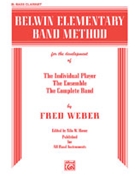 Belwin Elem Band Method by Weber F for Bass Clarinet