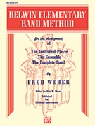 Belwin Elem Band Method by Weber F for Bassoon