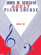 Adult Piano Course 3 by Schaum for Piano Method